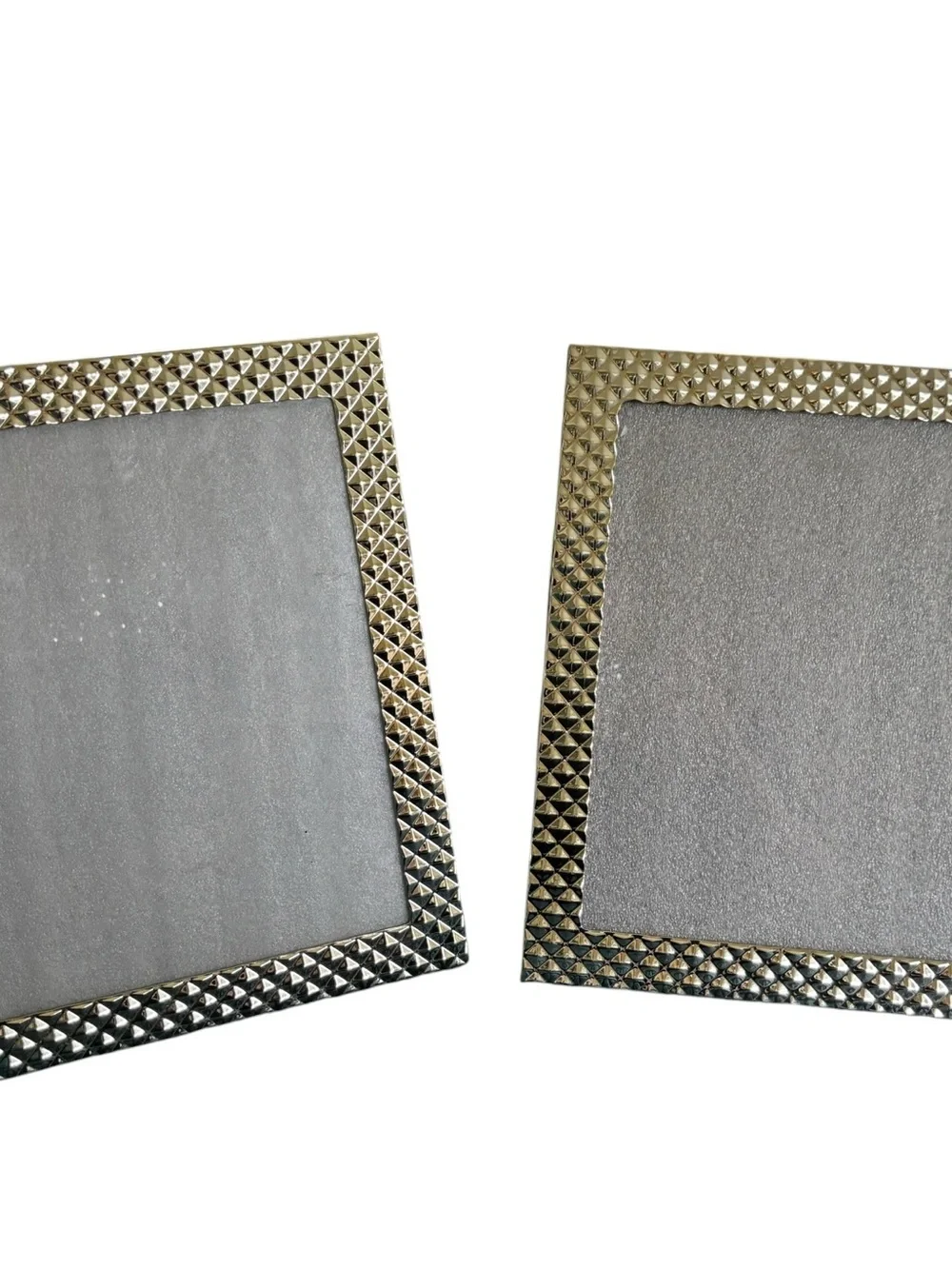 Sheffield Home Set 2 Silver Tone 8X10 Textured Picture  Frames  2016 Decorative